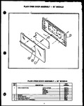 Diagram for 05 - Plain Oven Door Assy - 30`` Models