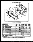 Diagram for 01 - All Black Glass Door