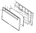 Diagram for 07 - Oven Door Assy