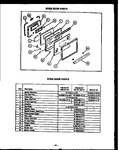 Diagram for 03 - Oven Door Parts