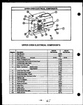 Diagram for 07 - Upper Oven Electrical Components