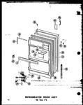 Diagram for 08 - Ref Door Assy 16 Cu. Ft.