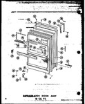 Diagram for 08 - Ref Door Assy 18 Cu. Ft.