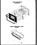 Diagram for 01 - Black Glass Door