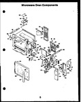 Diagram for 03 - Microwave Oven Components