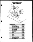 Diagram for 03 - Door Latch Assy