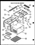 Diagram for 05 - Main Top And Oven Assy