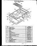 Diagram for 01 - Burner Box Section