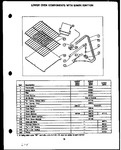 Diagram for 05 - Lower Oven Compnt With Spark Ign