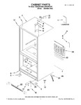 Diagram for 01 - Cabinet Parts