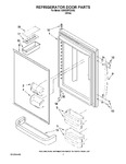 Diagram for 04 - Refrigerator Door Parts