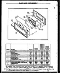 Diagram for 02 - Black Glass Door Assy