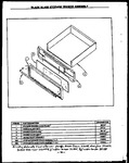 Diagram for 03 - Black Glass Storage Drawer Assy