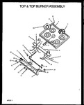 Diagram for 07 - Top & Top Burner Assy