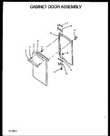 Diagram for 04 - Cabinet Door Assy