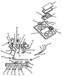 Diagram for 06 - Griddle Top And Burner Assy