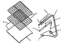 Diagram for 08 - Lower Oven Components (without Spark)