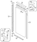 Diagram for 06 - Fresh Food Outer Door