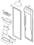 Diagram for 08 - Fresh Food Inner Door