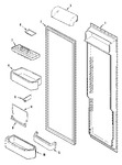 Diagram for 07 - Fresh Food Inner Door