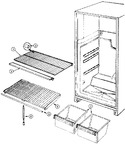 Diagram for 05 - Shelves & Accessories