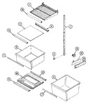 Diagram for 10 - Shelves & Accessories