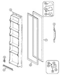 Diagram for 02 - Freezer Door