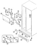 Diagram for 03 - Fresh Food Compartment