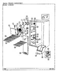 Diagram for 01 - Freezer Compartment