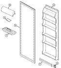 Diagram for 05 - Fresh Food Inner Door