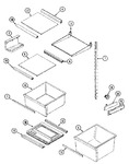 Diagram for 07 - Shelves & Accessories
