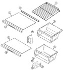 Diagram for 11 - Shelves & Accessories