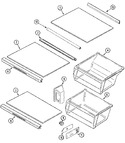 Diagram for 08 - Shelves & Accessories