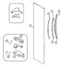 Diagram for 05 - Freezer Outer Door