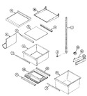 Diagram for 10 - Shelves & Accessories