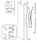 Diagram for 05 - Freezer Outer Door (bisque)