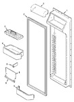 Diagram for 06 - Fresh Food Inner Door