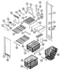 Diagram for 01 - Freezer Compartment