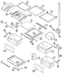 Diagram for 09 - Shelves & Accessories