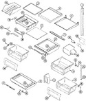 Diagram for 09 - Shelves & Accessories