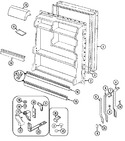 Diagram for 04 - Fresh Food Door