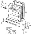 Diagram for 04 - Fresh Food Door