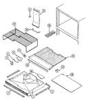 Diagram for 01 - Freezer Compartment