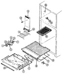 Diagram for 01 - Freezer Compartment