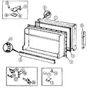 Diagram for 02 - Freezer Door