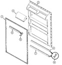 Diagram for 05 - Fresh Food Inner Door