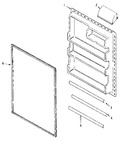 Diagram for 06 - Fresh Food Inner Door