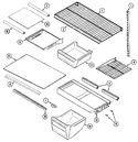 Diagram for 08 - Shelves & Accessories