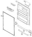 Diagram for 06 - Fresh Food Inner Door