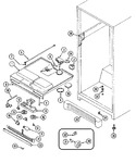 Diagram for 02 - Fresh Food Compartment